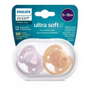 Avent - Ultra Soft Pacifier Orange & Lavander 6/18M Image 4