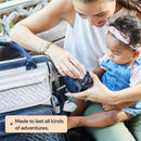 BabbleRoo - Diaper Bag Backpack Bag for Moms Dads (Dark Gray) Image 7