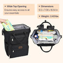 BabbleRoo - Diaper Bag Backpack Black Image 2