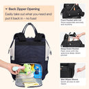 BabbleRoo - Diaper Bag Backpack Black Image 4