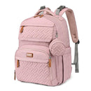 BabbleRoo - Diaper Bag Backpack, Pink Image 1