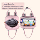 BabbleRoo - Travel Tote Multi function Waterproof Bag, Pink Image 2