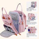 BabbleRoo - Travel Tote Multi function Waterproof Bag, Pink Image 3