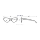 Babiators - Children’s Cat-Eye Shaped UV Sunglasses, White Image 4