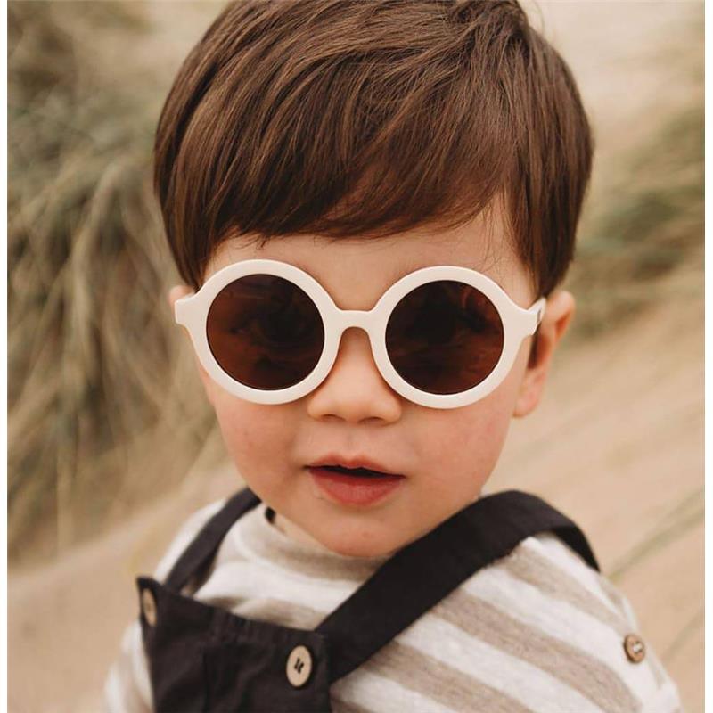 Babiators - Euro Round Sweet Cream Sunglasses Amber Lenses Image 6