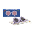 Babiators - Polarised Flower Baby Sunglasses, Irresistible Iris Image 2