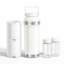 Baby Brezza All Day Portable Breastmilk Cooler, Large 20 oz Capacity, White