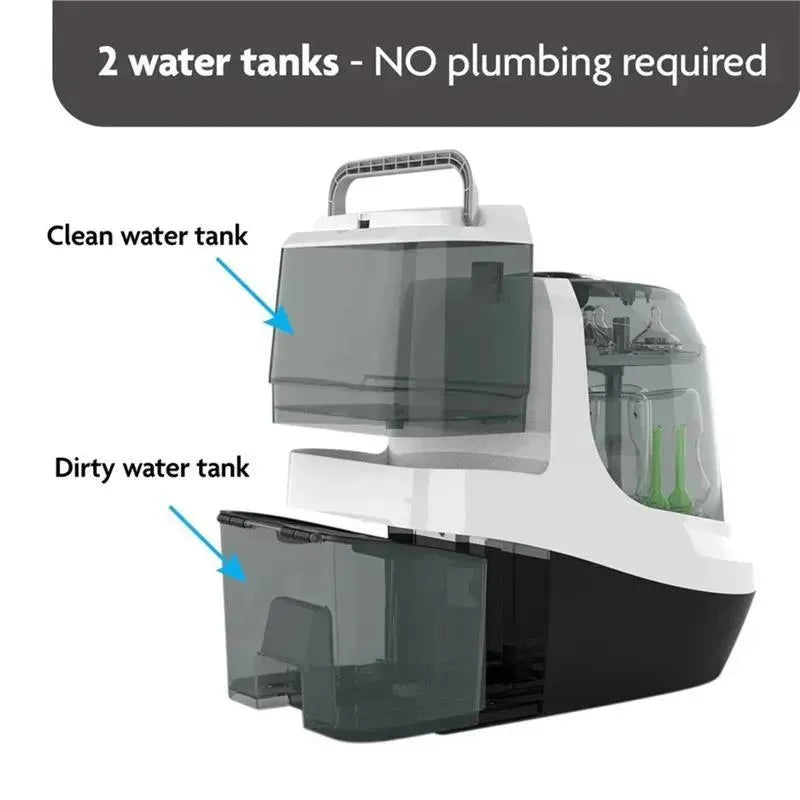 Baby Brezza - Bottle Washer Pro, Sterilizer and Dryer, White Image 2