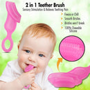 Baby Buddy - Babys 1St Toothbrush, Pink Image 3