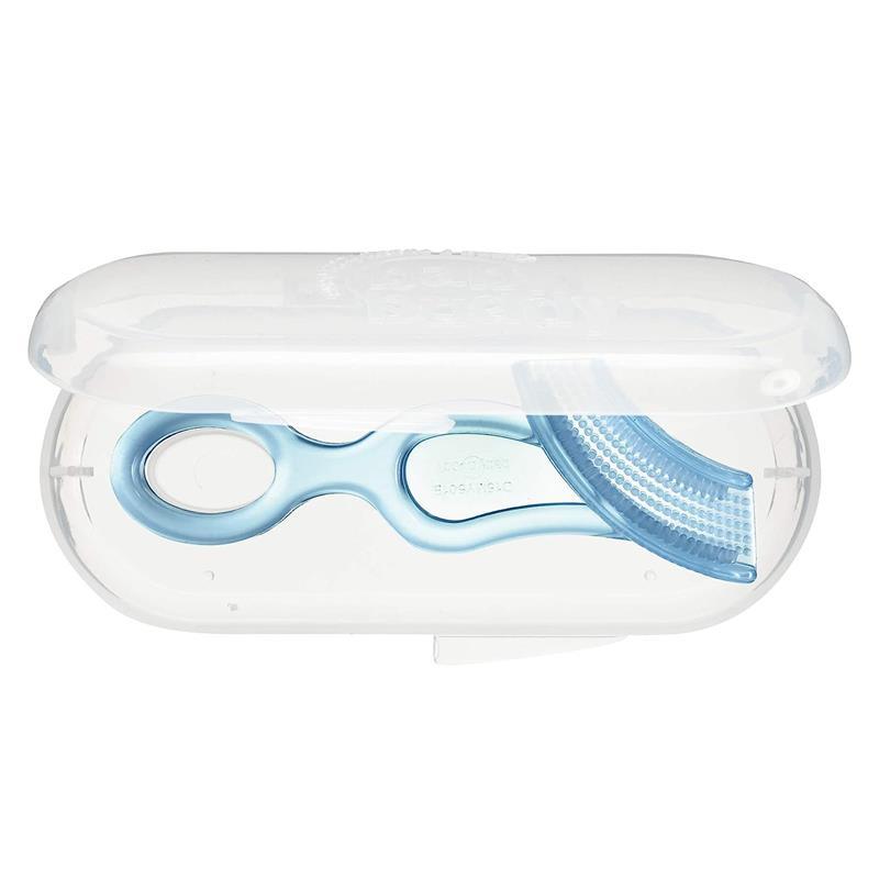 Baby Buddy - Babys 1St Toothbrush With Case, Blue Image 3