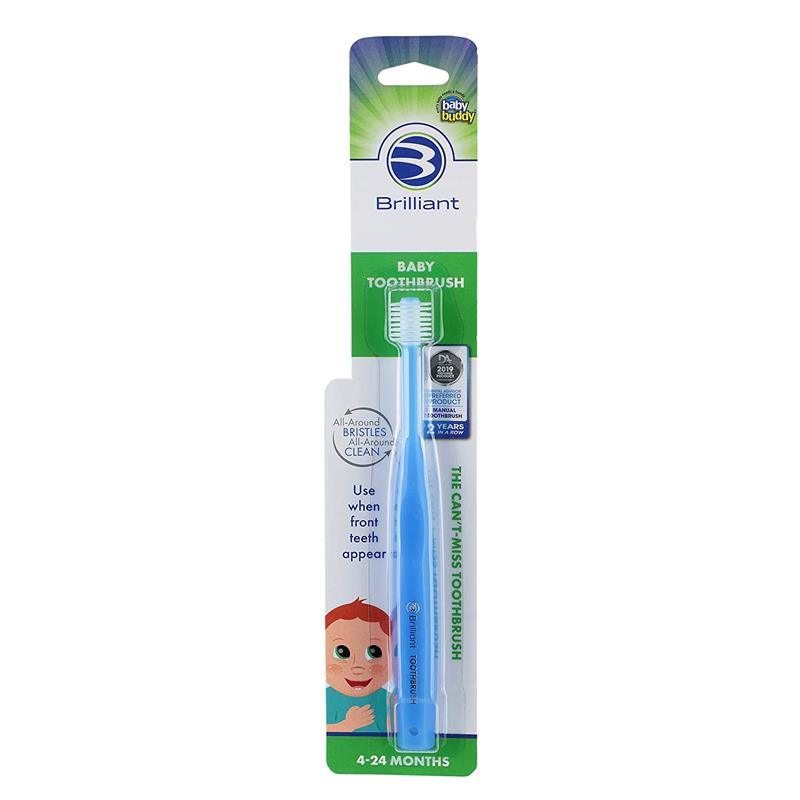 Baby Buddy - Brilliant Baby Toothbrush, Blue Image 2