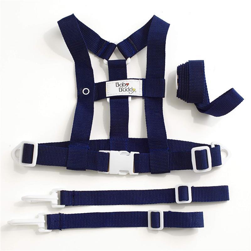 Baby Buddy - Deluxe Security Harness Set, Navy Image 1