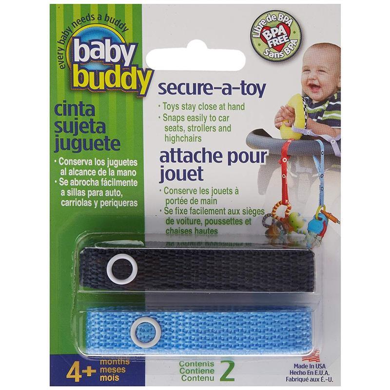 Baby Buddy - Secure A Toy Tether, Navy/Blue Image 1