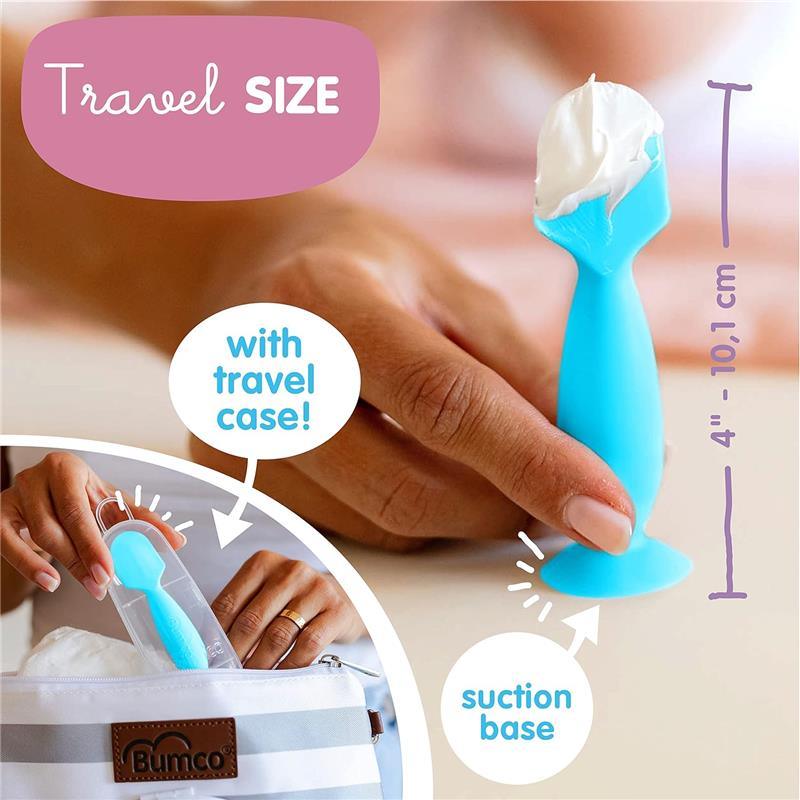 Baby Bum - Mini Brush Diaper Ointment Applicator Blue Image 3