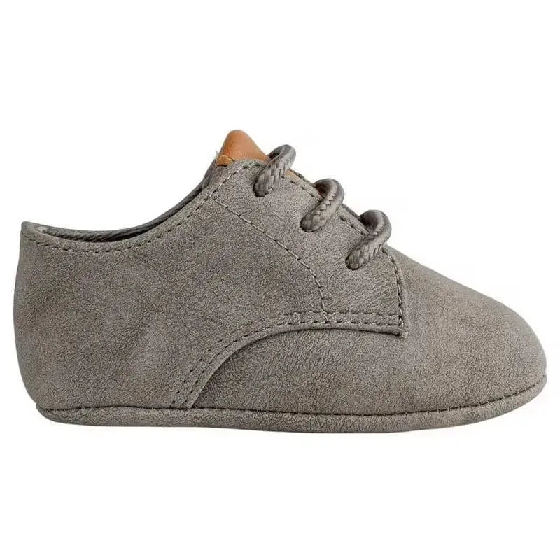 Baby Deer - Baby Boy Distressed Denim Sneaker, Grey Image 4