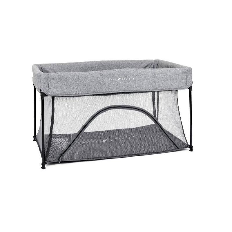 Baby Delight - Nod Deluxe Portable Travel Crib, Grey Image 1