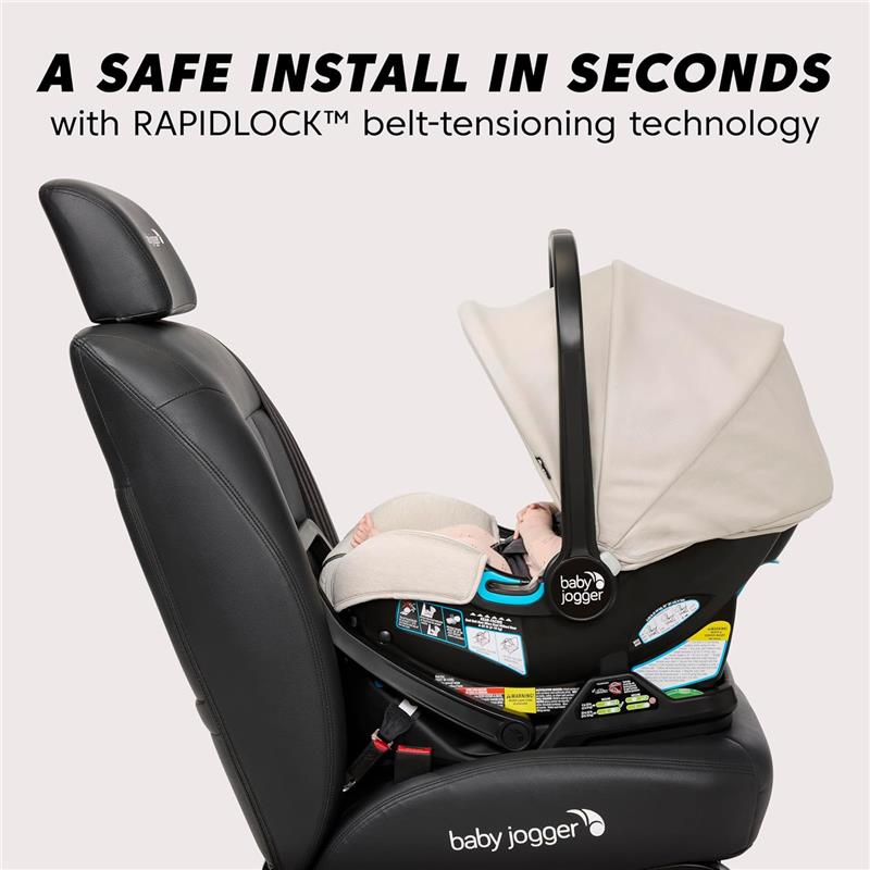 Baby Jogger City Go 2 Infant Car Seat, Frosted Ivory