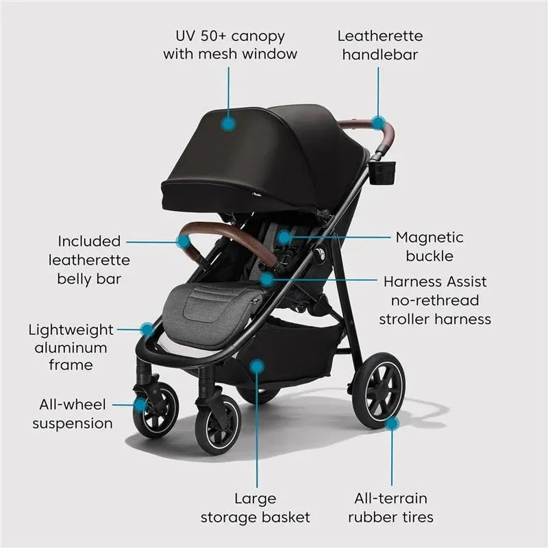 Baby Jogger City Mini Air Stroller, Rich Black