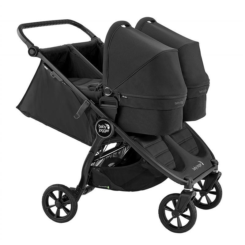 samlet set Kategori Mirakuløs Baby Jogger - City Mini GT2 Double Stroller, Jet Black