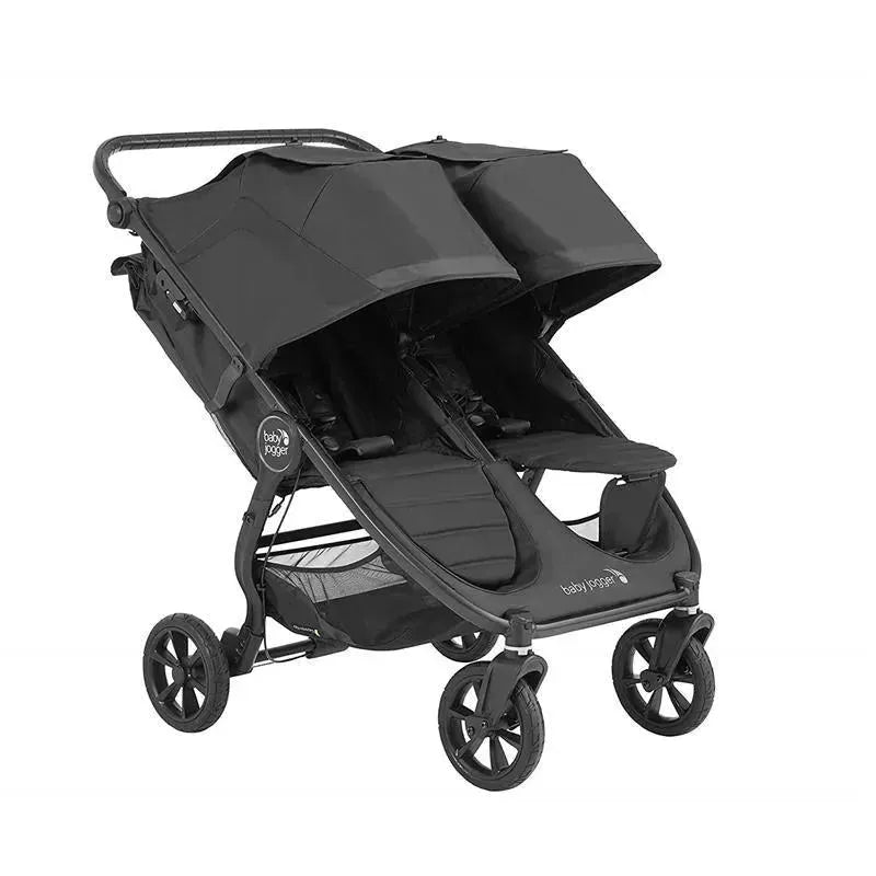 city select double stroller black Baby Jogger Jet City Mini GT2 Double Stroller