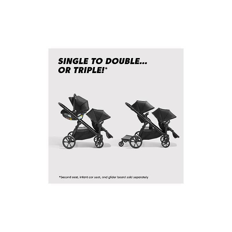 Baby Jogger City Select 2 Double Stroller - Lunar Black Image 3
