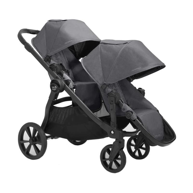 Baby Jogger City Select 2 Double Stroller - Radiant Slate Image 1