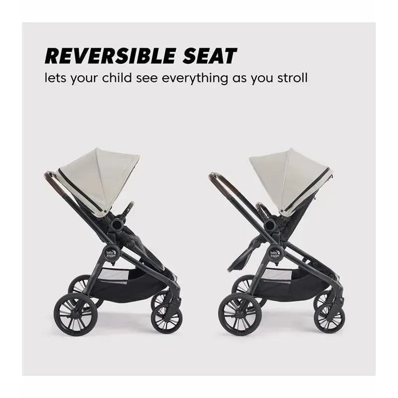 Baby Jogger City Sights Stroller Bundle, Frosted Ivory