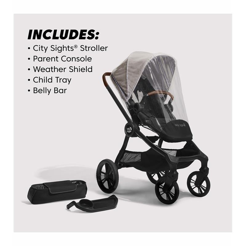 Jogger - Sights Stroller Frosted Ivory