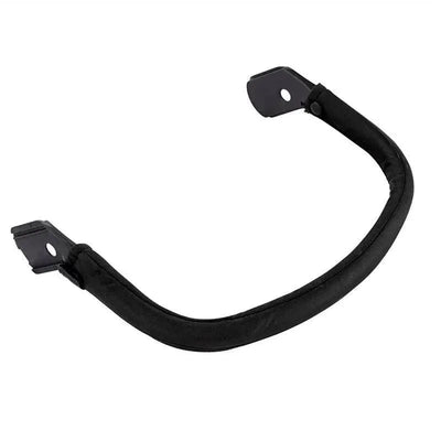 Black belly bar for Baby Jogger City Tour 2 stroller, featuring curved design and attachment points on either end.