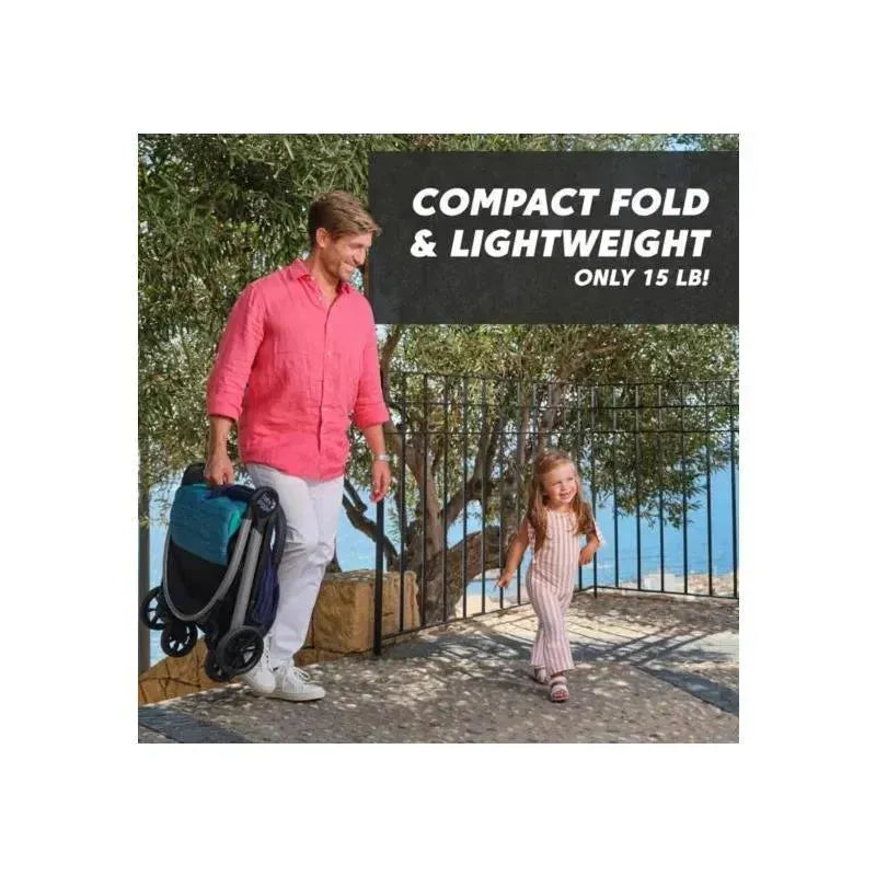 city mini backpack stroller Baby Jogger City Tour 2 Coastal Ultra Compact Travel Stroller