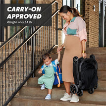 Baby Jogger City Tour 2 Ultra-Compact Travel Stroller, Eco Black Image 2