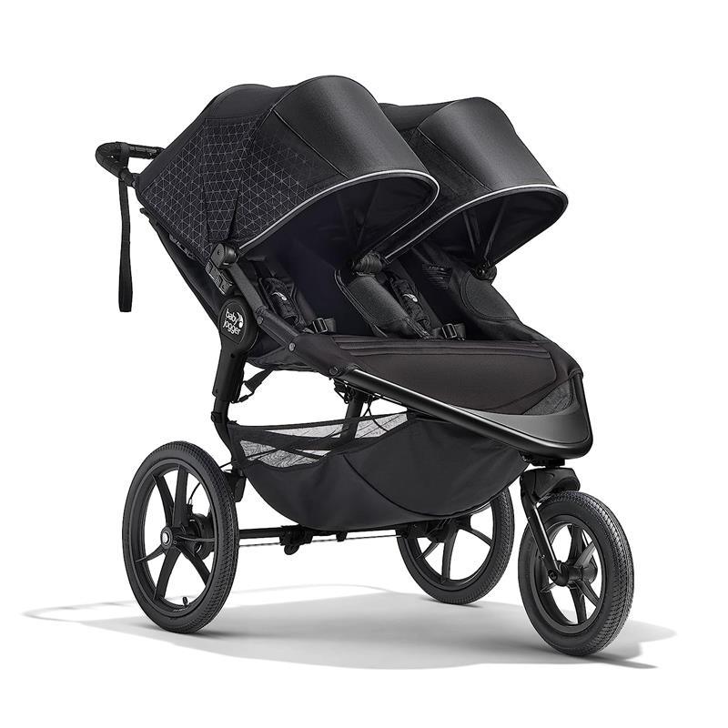 Baby Jogger - Summit X3 Jogging Double Stroller, Midnight Black Image 1