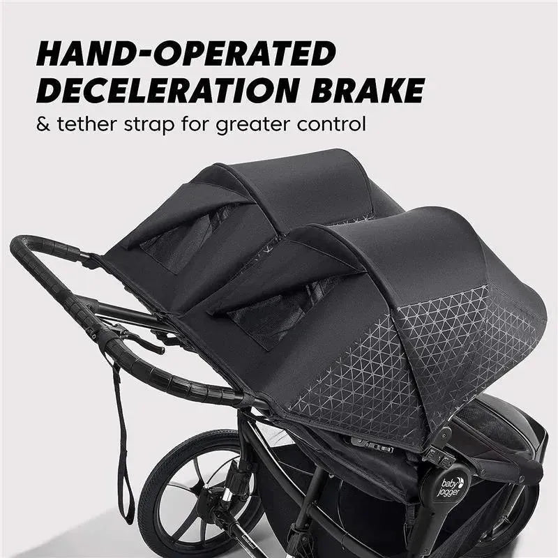 stroller jogging double Baby Jogger Summit X3 Double Jogging Stroller