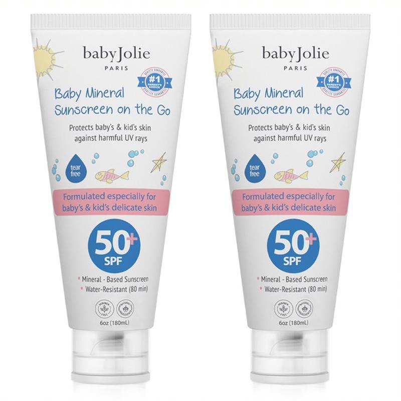 Baby Jolie - 2Pk Baby Mineral Sunscreen Bundle 6Oz Image 1