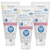 Baby Jolie - 3Pk Baby Mineral Sunscreen Set, 6Oz Image 1