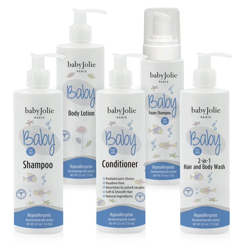 Baby Jolie - Baby Bath Set 5Pk (Shampoo, Body Lotion, Conditioner, Foam Shampoo & 2-In-1 Hair And Body Wash) Image 1