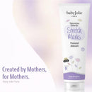 Triple Action Lotion for Stretch Marks by Baby Jolie, 7.5 oz, hypoallergenic, with a floral design and tagline “Created by Mothers, for Mothers.”