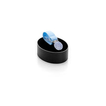 Bling Crystal Pacifier Holder Ocean Blue Image 1