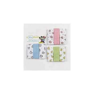 Baby King Disney 3 Pack Terry Washcloths, Colors May Vary Image 1