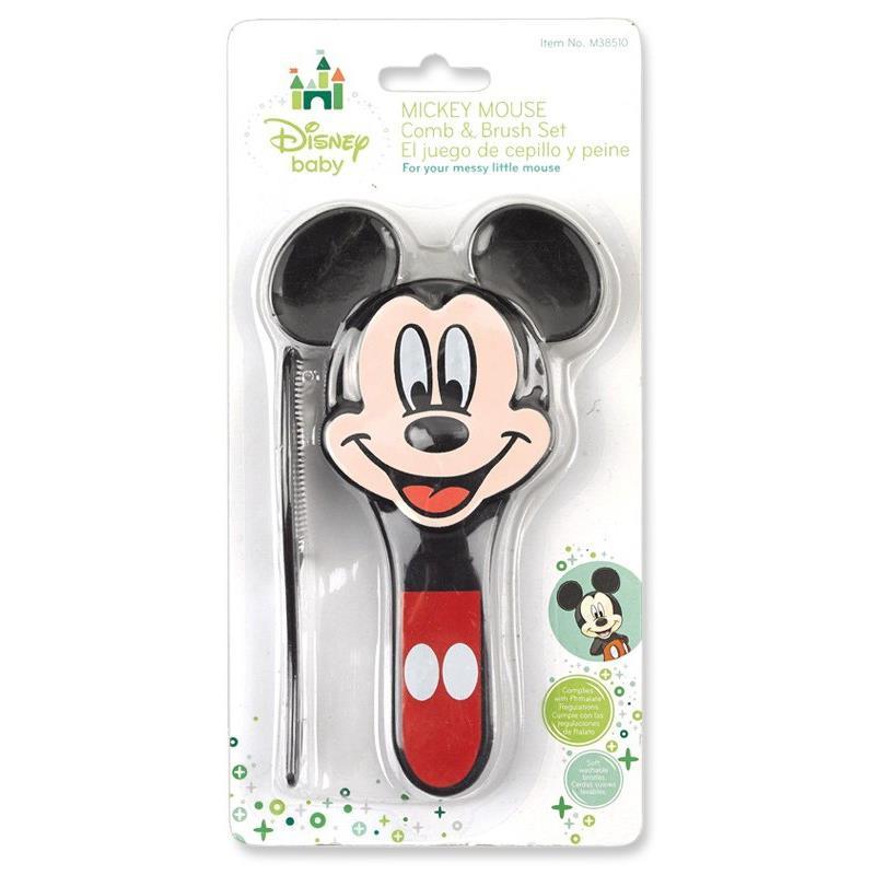 Baby King Disney Comb And Brush Set, Mickey Image 1