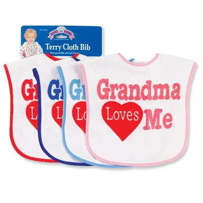 Baby King Grand Love Me Bib, Colors May Vary Image 1