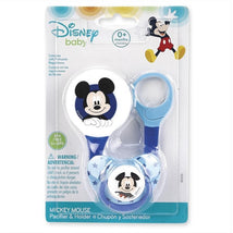 Baby King Mickey Pacifier And Holder Set Image 1