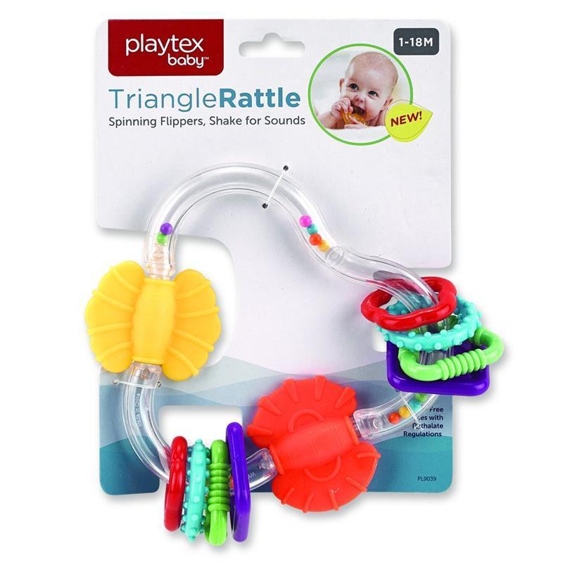 Baby King - Playtex Triangle Rattle Image 1
