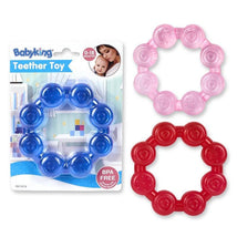 Baby King Water-Filled Round Teether, Colors May Vary Image 1