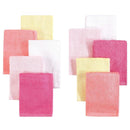 Baby Vision - 10Pk Bamboo Luxurious Washcloths, Pink/Yellow Image 1