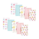 Baby Vision 10Pk Flannel Burp Cloth, Sweetest Cupcake Image 1