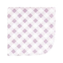 Baby Vision 10Pk Flannel Washcloth, Purple Dainty Floral Image 7