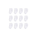 Baby Vision - 12Pk Baby Unisex Terry Socks, White, 6/12M Image 1