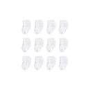 Baby Vision - 12Pk Baby Unisex Terry Socks, White, 6/12M Image 1