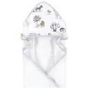 Baby Vision 2Pk Hooded Towel Neutral Safari World Image 5